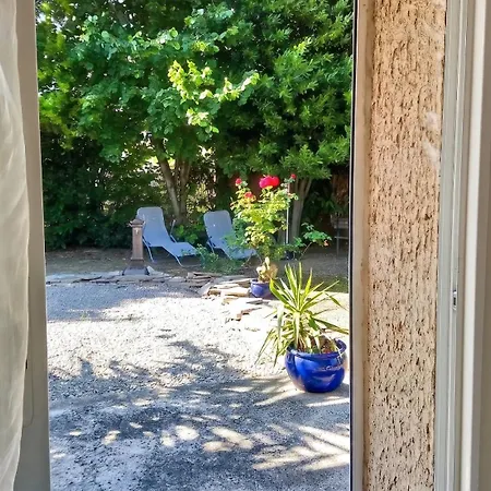 Accueillant A Mauguio, 55 M² Avec Jardin Paisible Apartman Mauguio